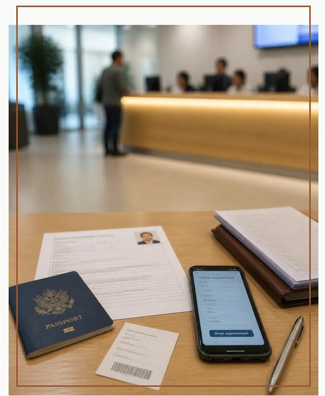 Запись в визовый центр в Муравленке для подачи документов