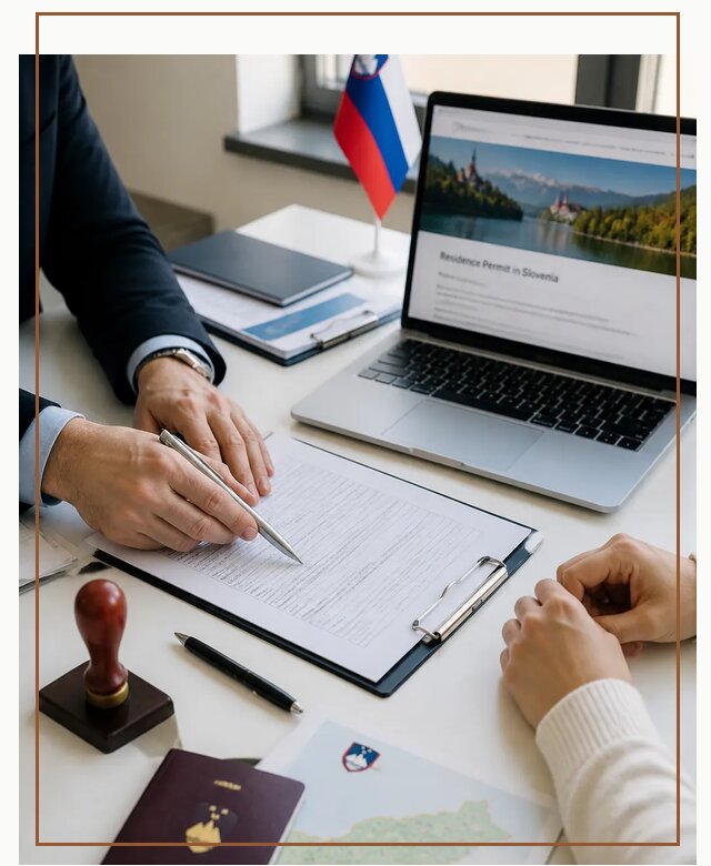 Оформление вида на жительство в Словении под ключ в Муравленке