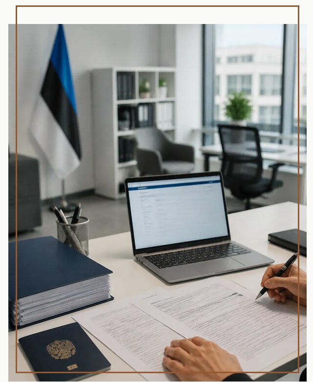 Оформление ВНЖ в Эстонии для переезда и легального проживания в Муравленке