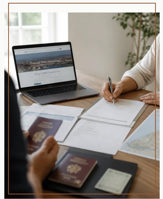 Оформление Digital Nomad и ВНЖ Португалии в Муравленке